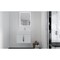 Castello Usa Nile 24-inch White Vanity Set with White Top and Chrome Handles CB-MC-24W-CHR-2053-WH - alternate 8